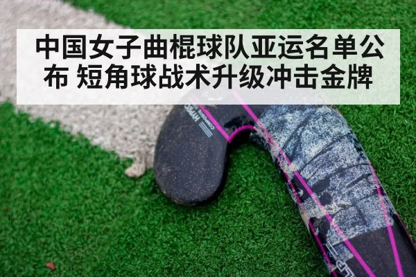 中国女子曲棍球队亚运名单公布 短角球战术升级冲击金牌